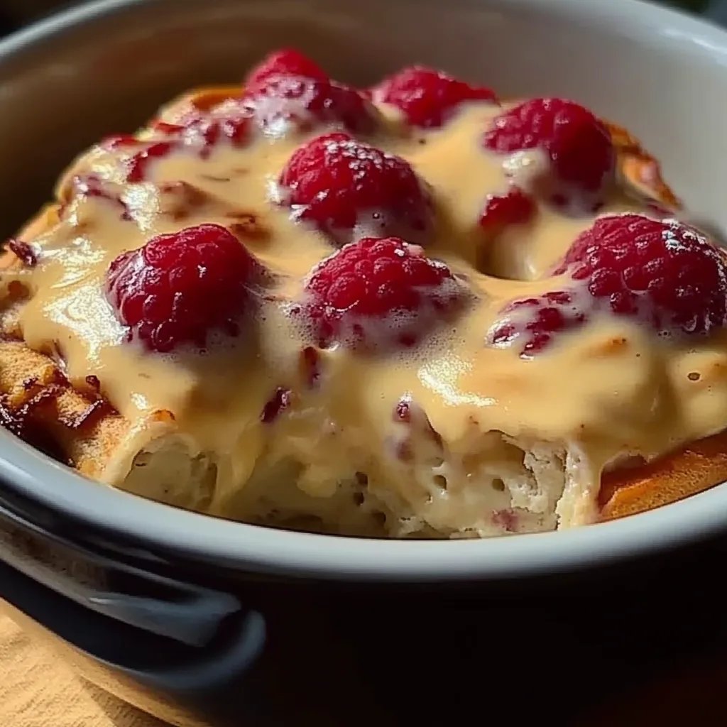 Gebackene Protein-Pfannkuchen-Bowls