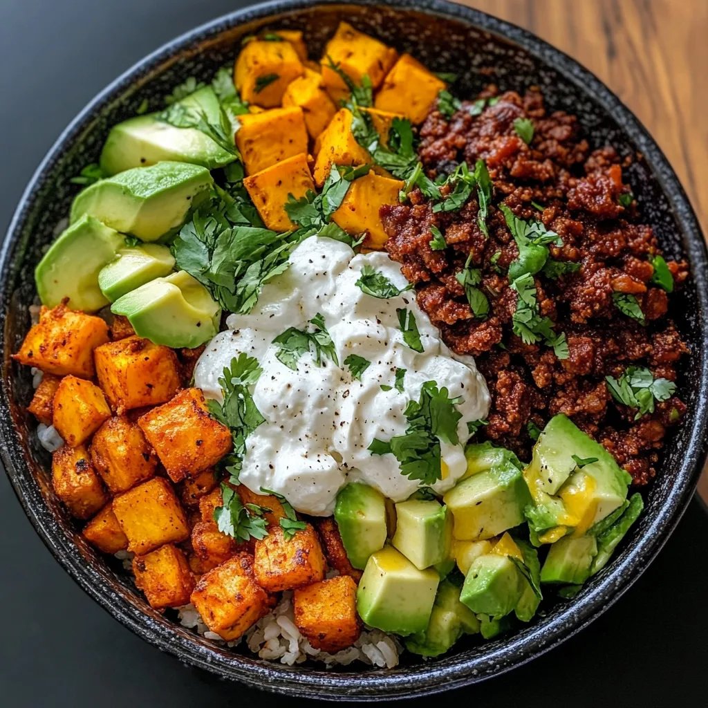 Sweet Potato Taco Bowls