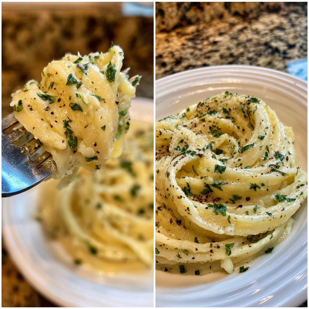 Schnell & Einfach 15-Minuten Knoblauchpasta