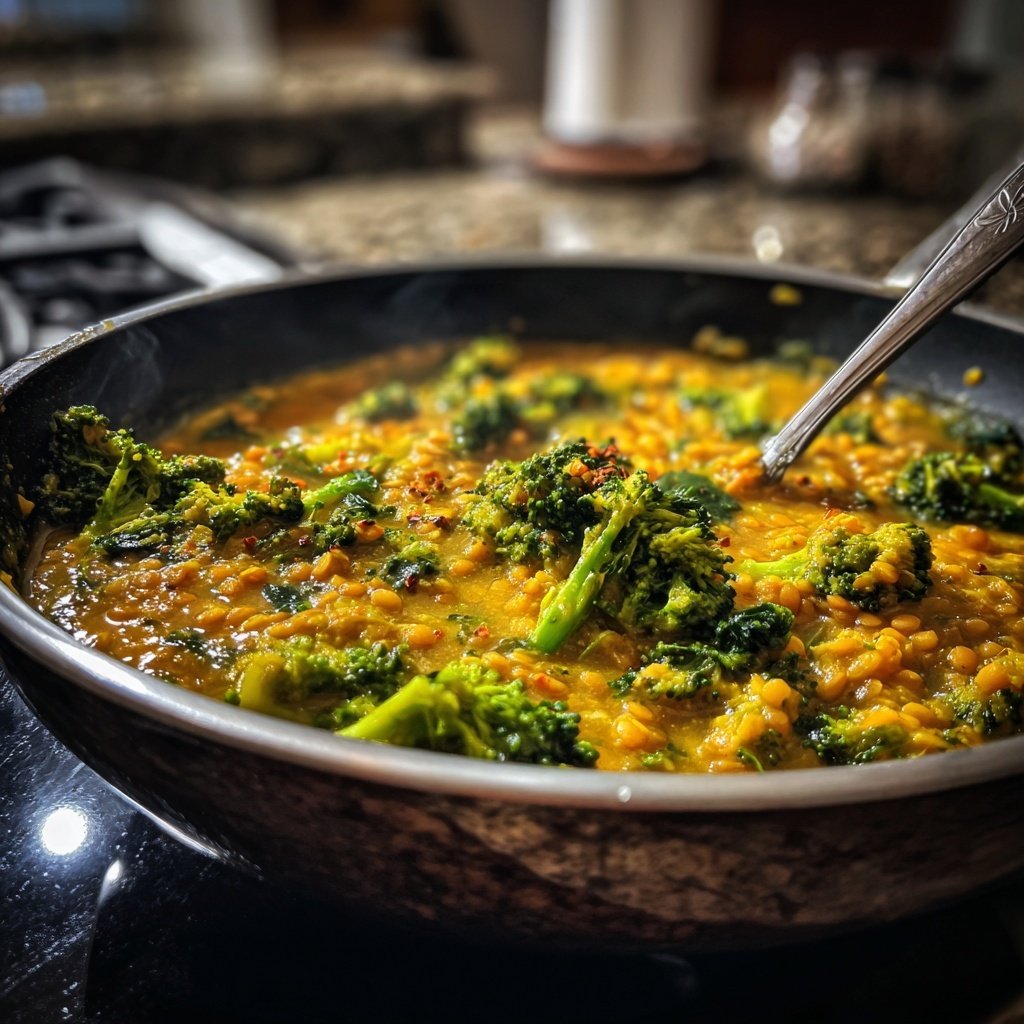 Brokkoli Linsen Eintopf