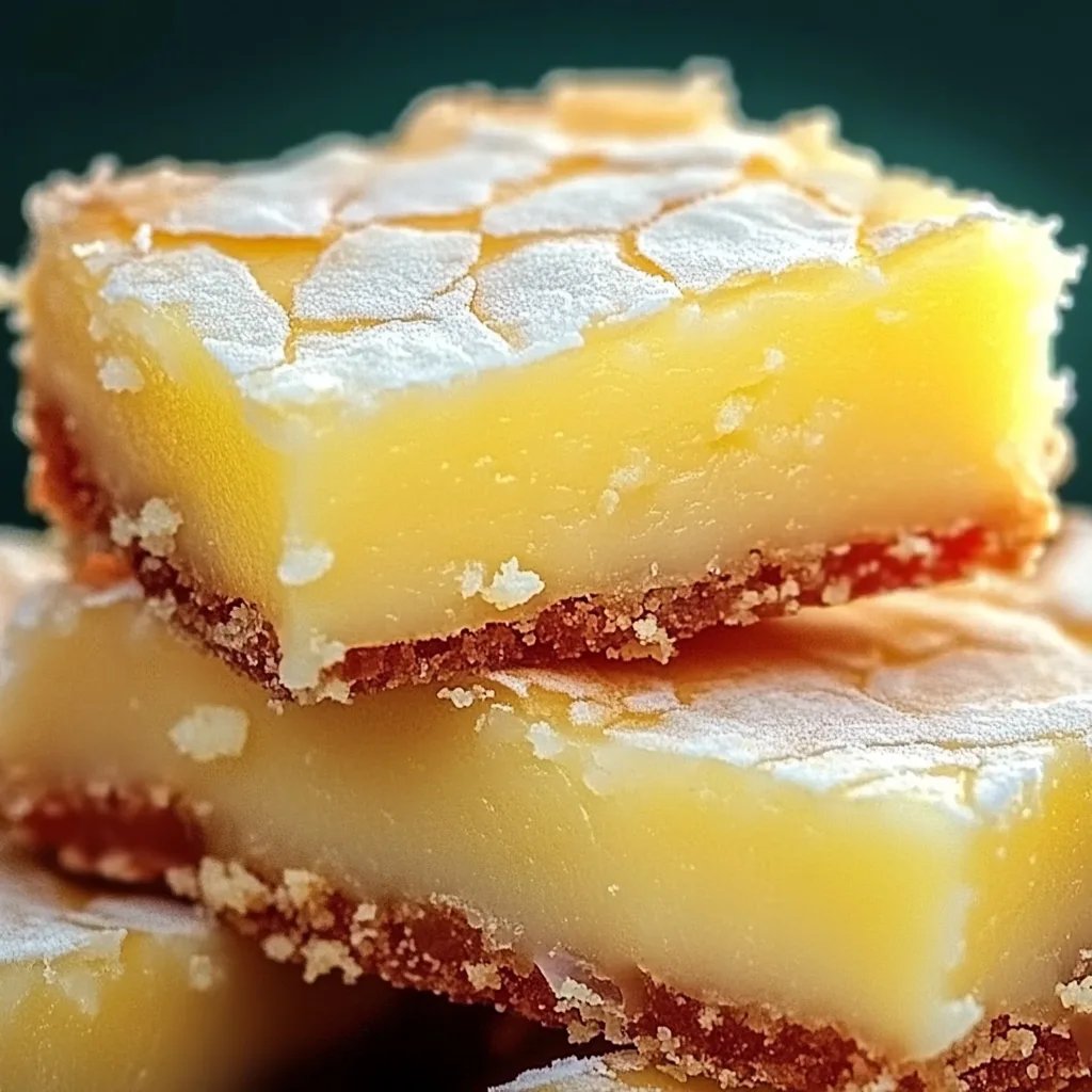 Zitronen-Brownie-Riegel