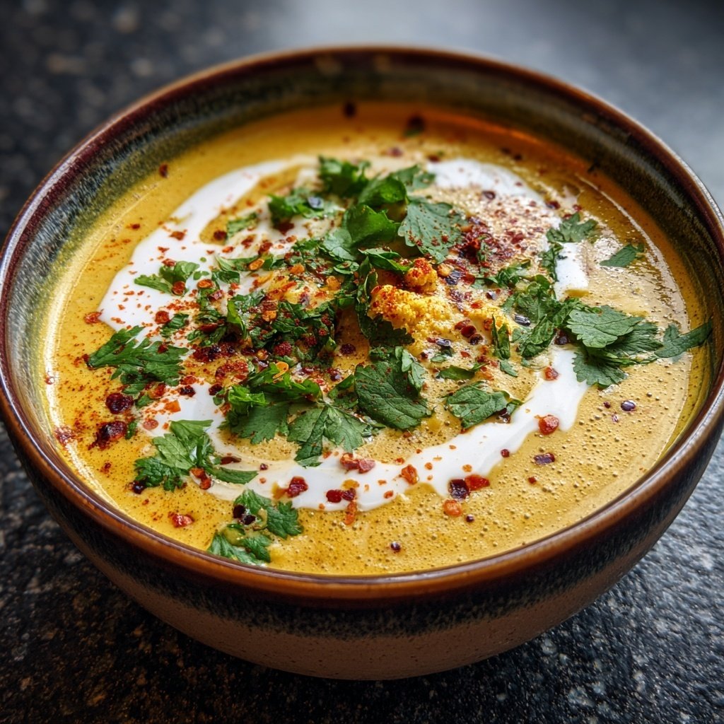 Blumenkohl Suppe Mit Curry