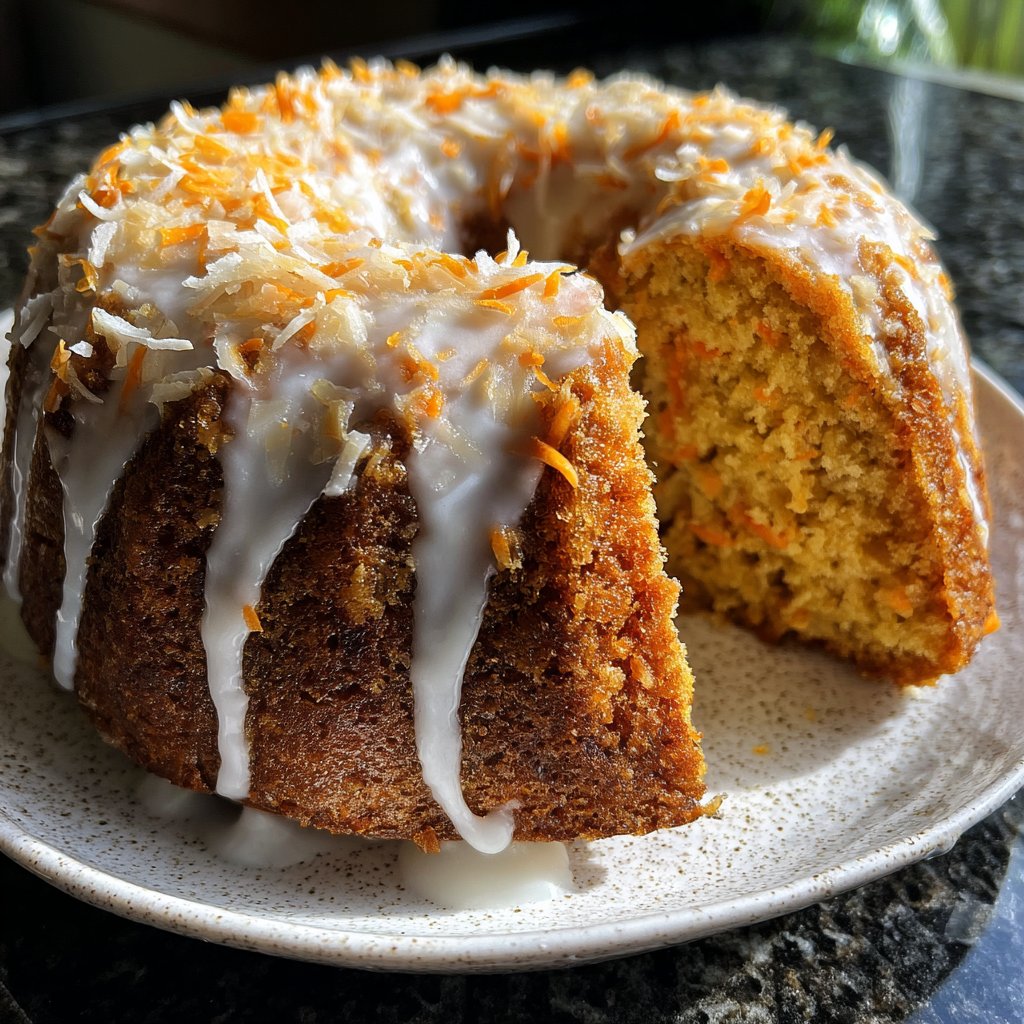 Karottenkuchen Mit Kokos