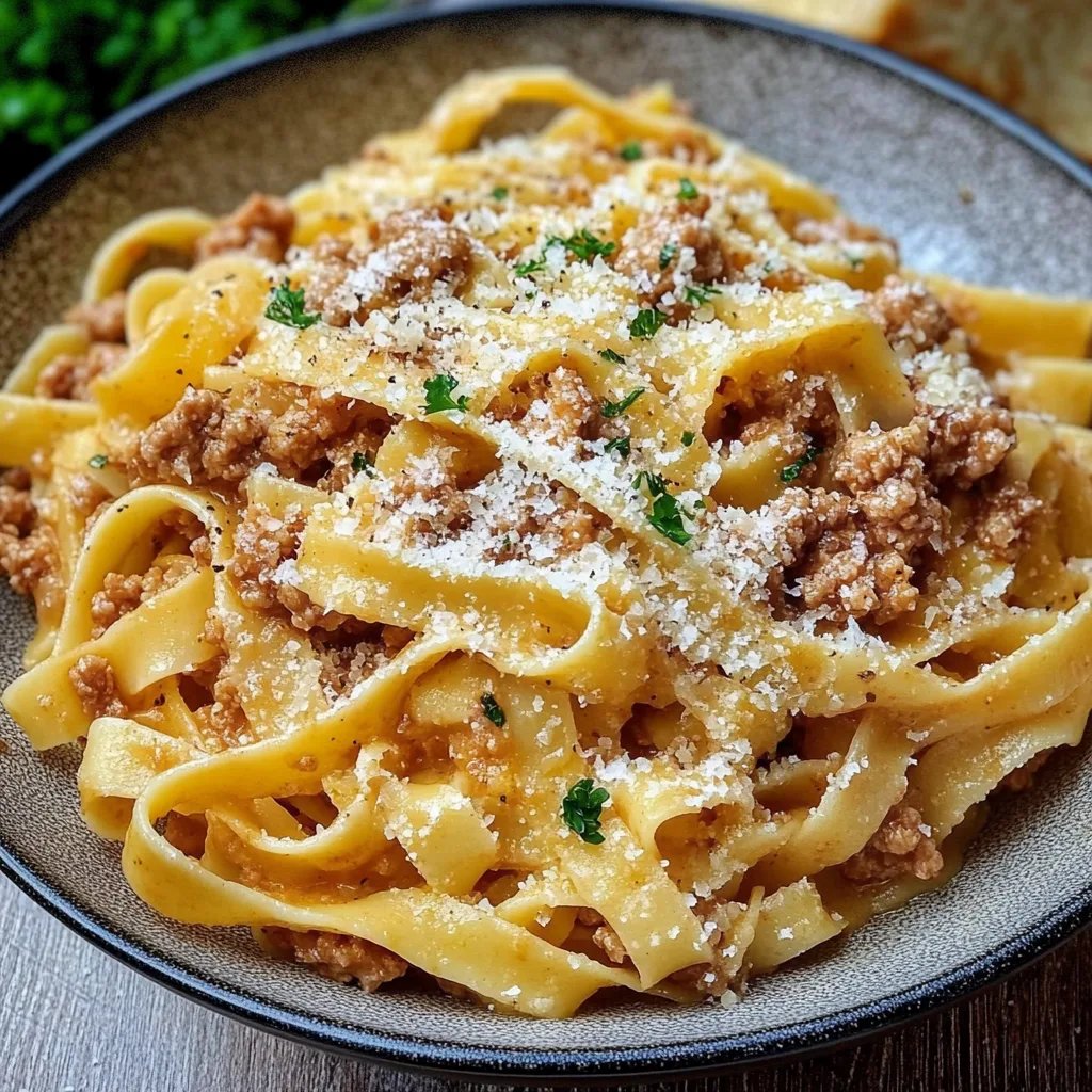 Weiße Bolognese