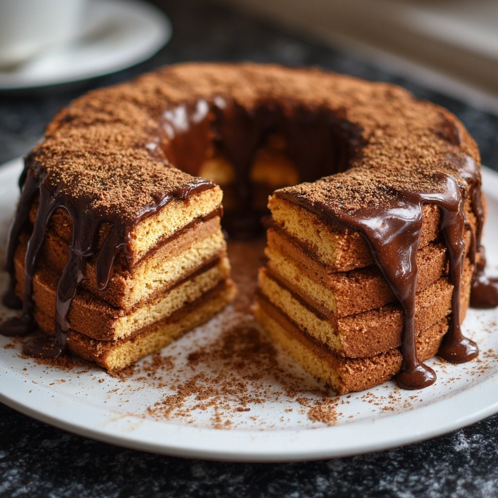 Festlicher Baumkuchen