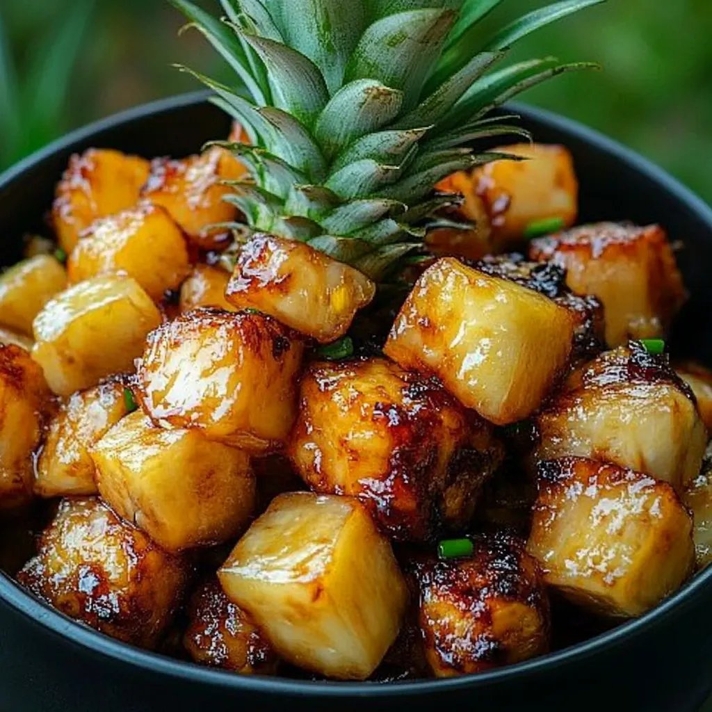Ananas Hähnchen