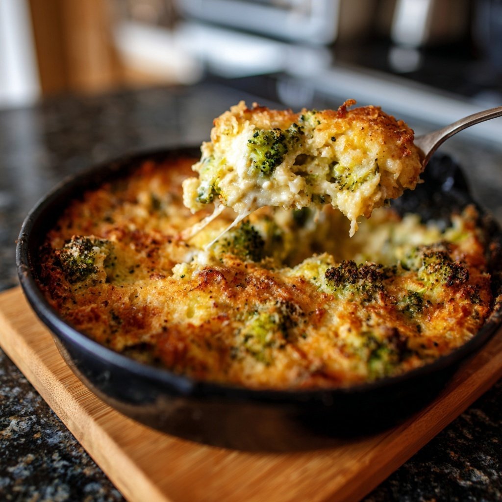 Brokkoli Reis Auflauf