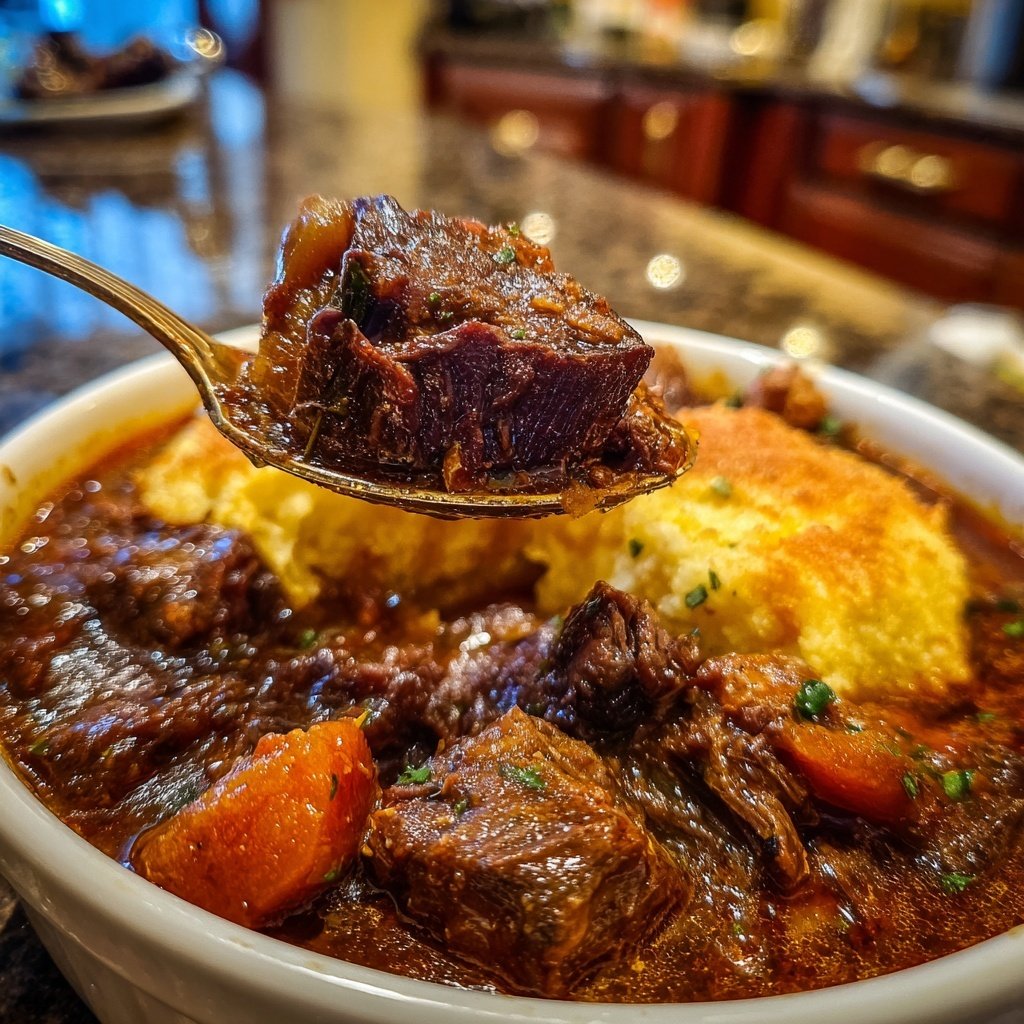 Omas Gulasch Rezept mit Rotwein