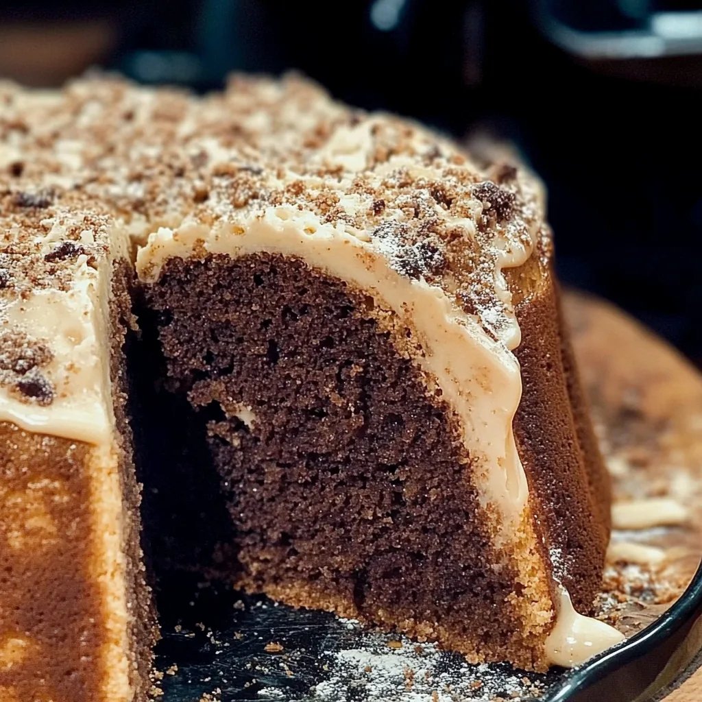 Saftiger Gewürzkuchen mit Zimtguss