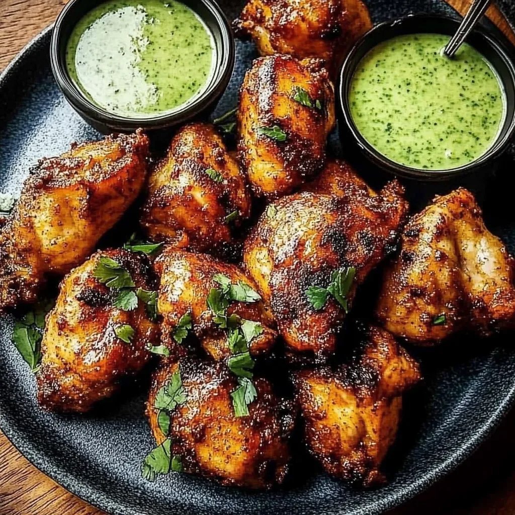 Peruanisches Hähnchen mit cremiger grüner Sauce