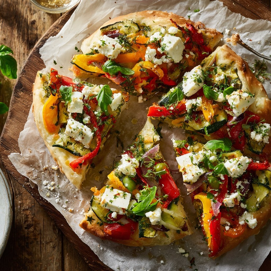 Gesund & Leicht Mediterrane Gemüsepfanne mit Feta