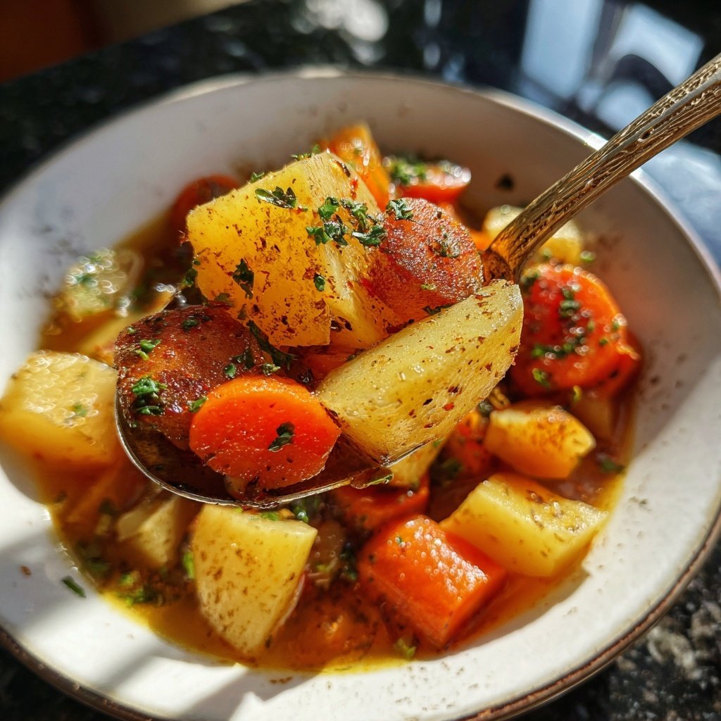 Steckrübeneintopf Rezept