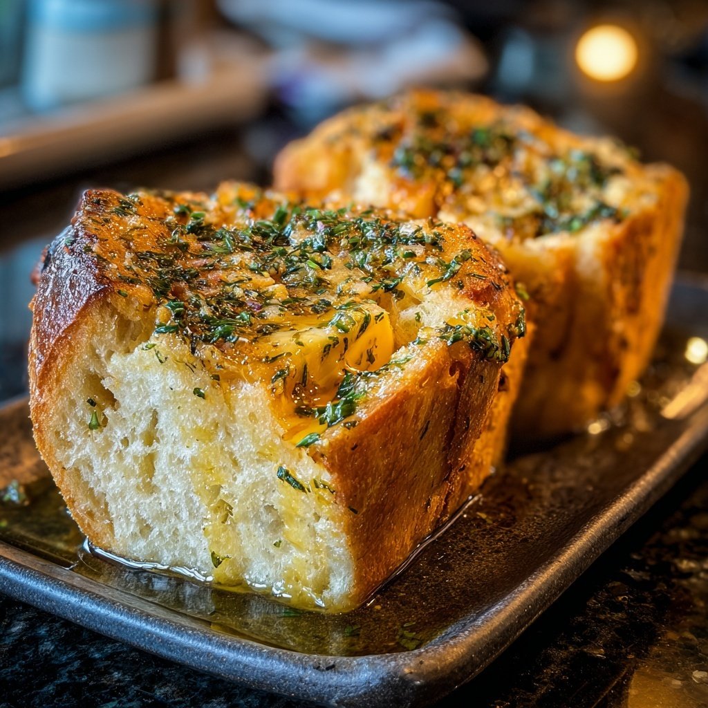 Zupfbrot Mit Kräuterbutter