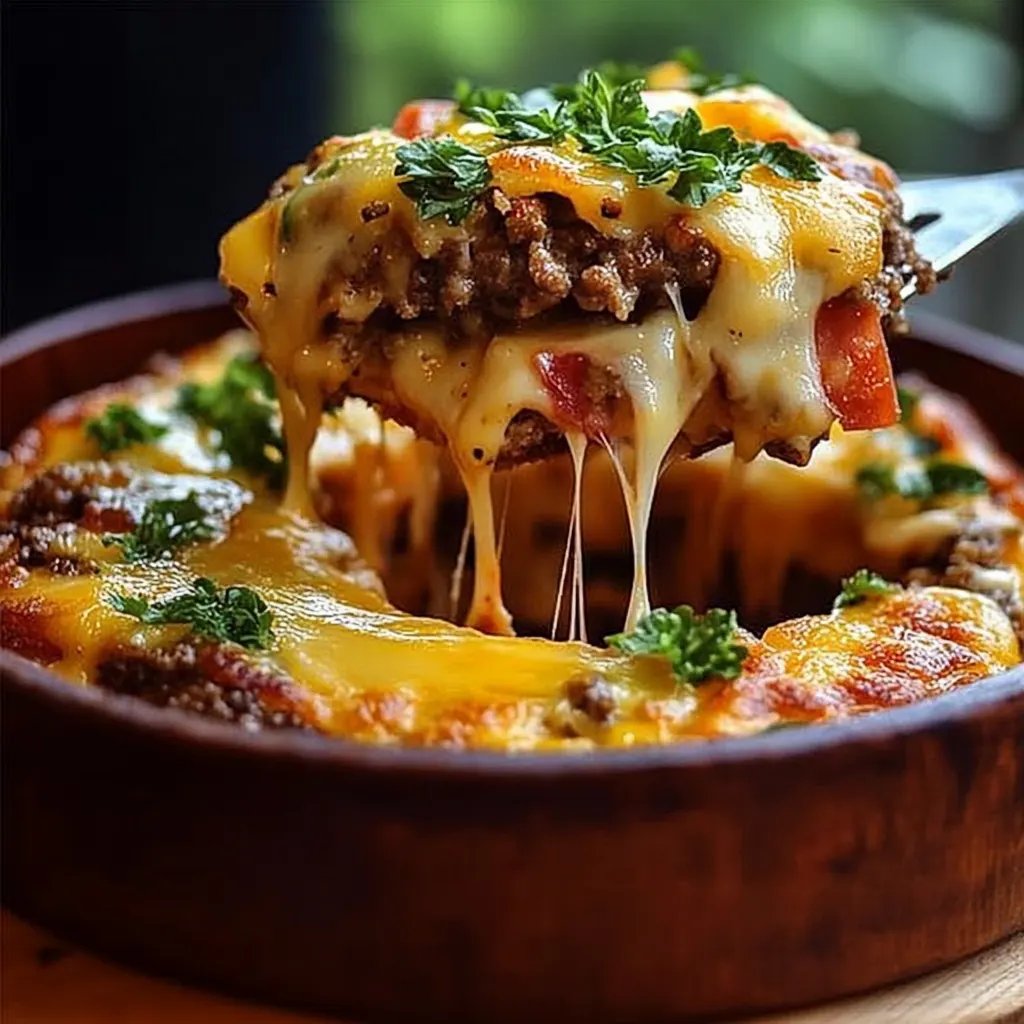 Cheeseburger-Auflauf