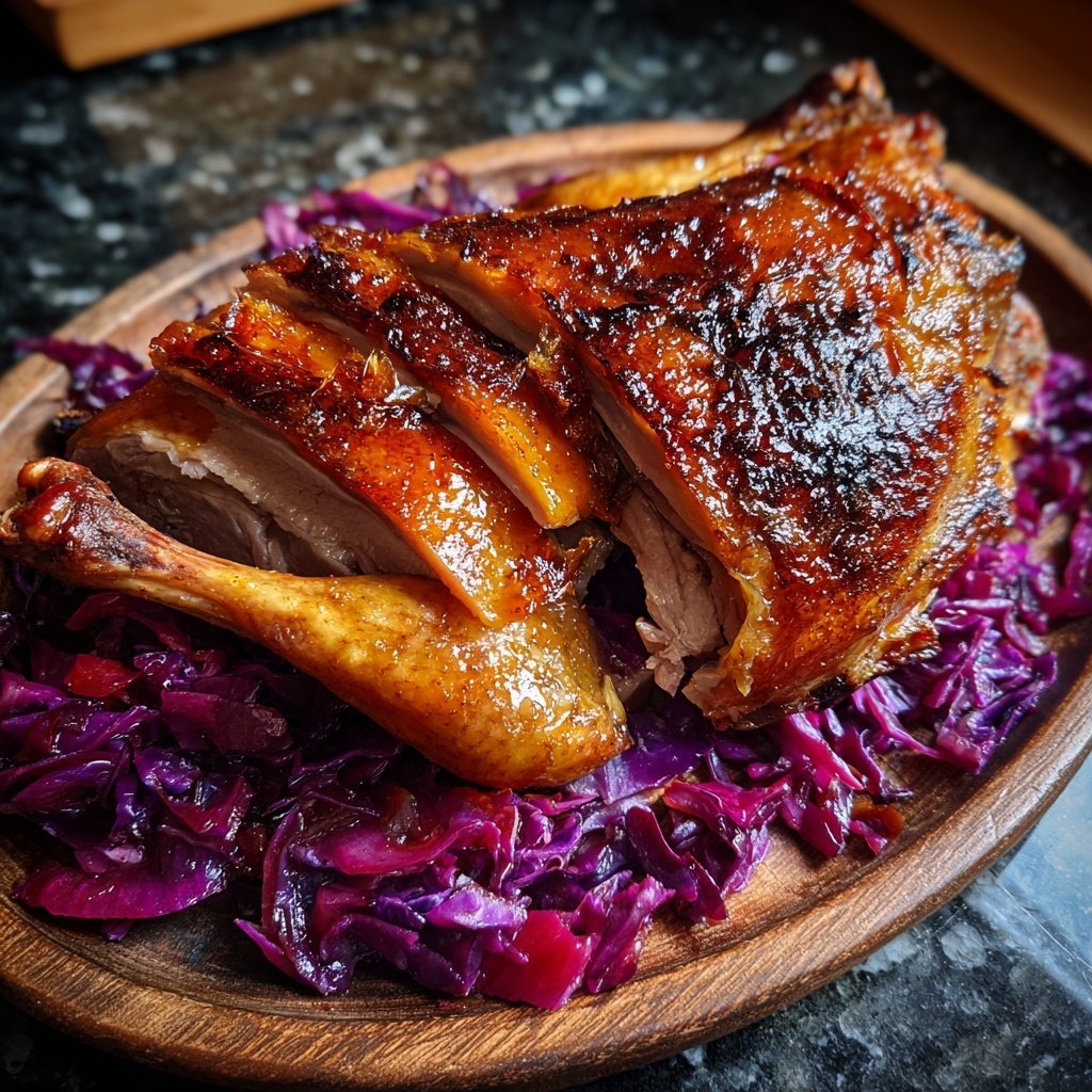 Saisonal & Festlich Weihnachtsgans mit Rotkohl