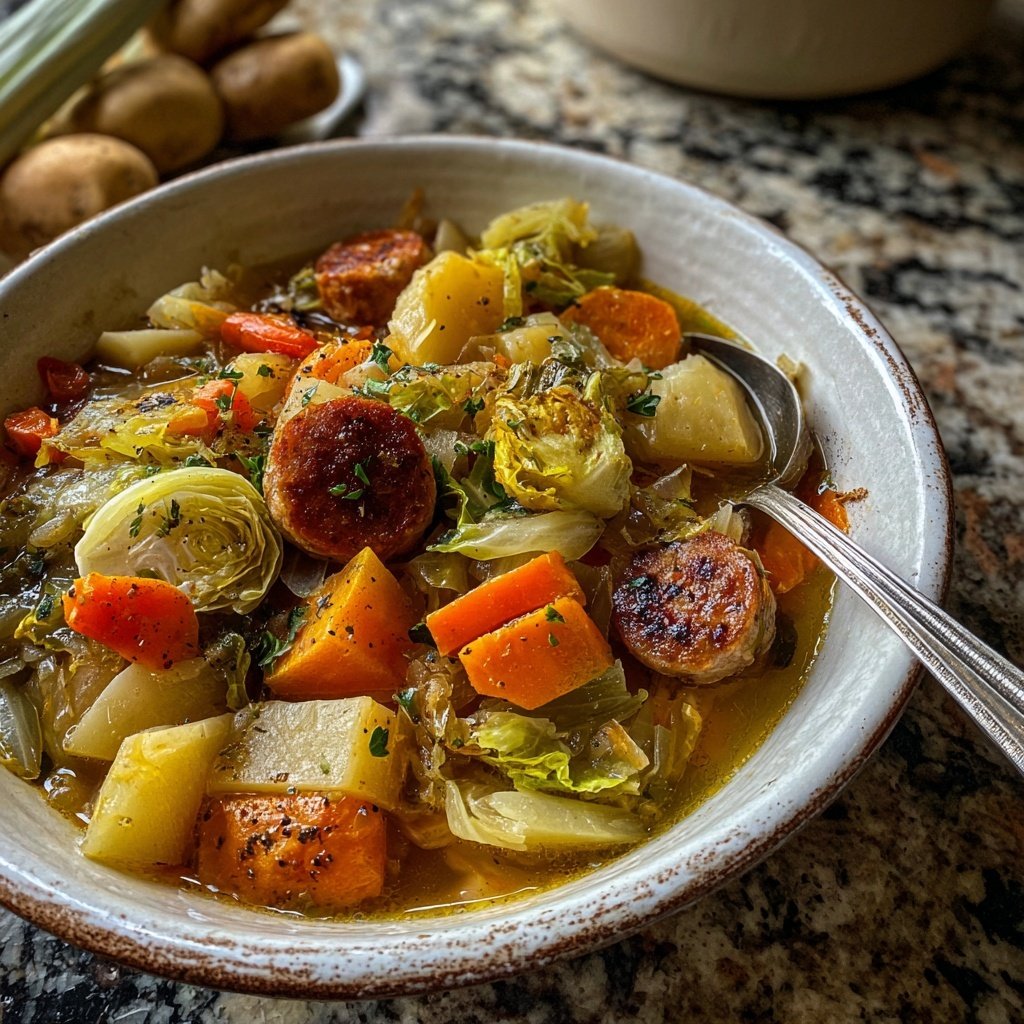 Omas leckerer Steckrüben Eintopf