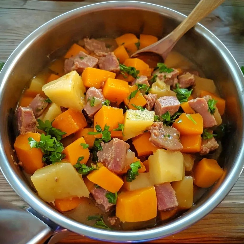 Omas leckerer Steckrüben Eintopf