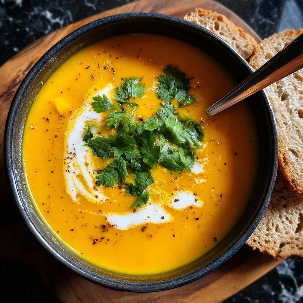 Karotten Kokos Suppe